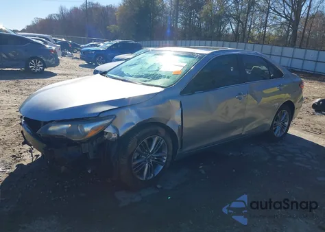 2016 Toyota Camry Se z USA, uszkodzony, nr VIN 4T1BF1FK2GU124775